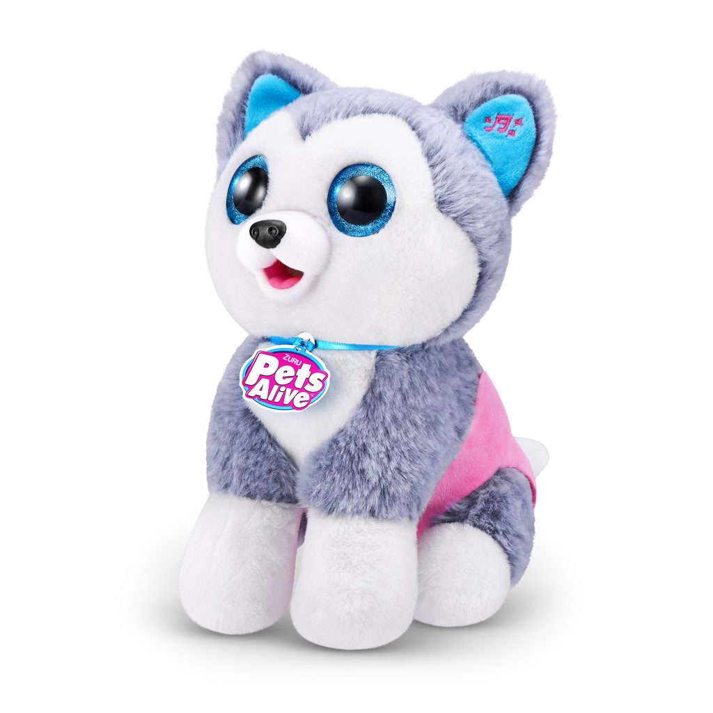 Light Gray Pets Alive Pooping Puppies 9542 by ZURU Toyzoona 9542_PETSALIVE_POOPINGPUPPIES_OOP_03.png Dolls and Accessories