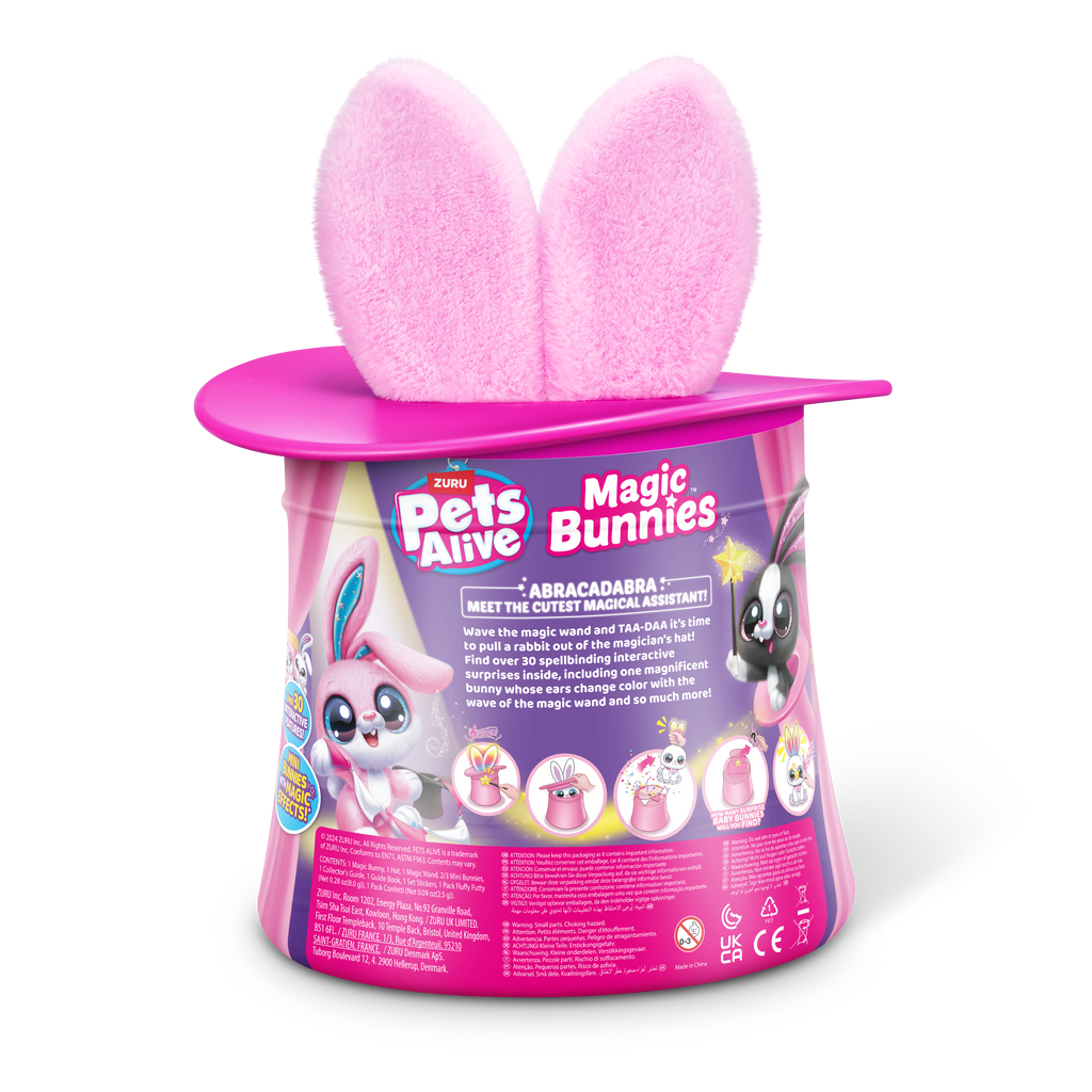 Thistle Pets Alive Magic Bunnies 9549 by ZURU Toyzoona 9549A_PETS_ALIVE_MAGIC_BUNNIES_BLACK_IN_PACK_BACK_02.png Dolls and Accessories