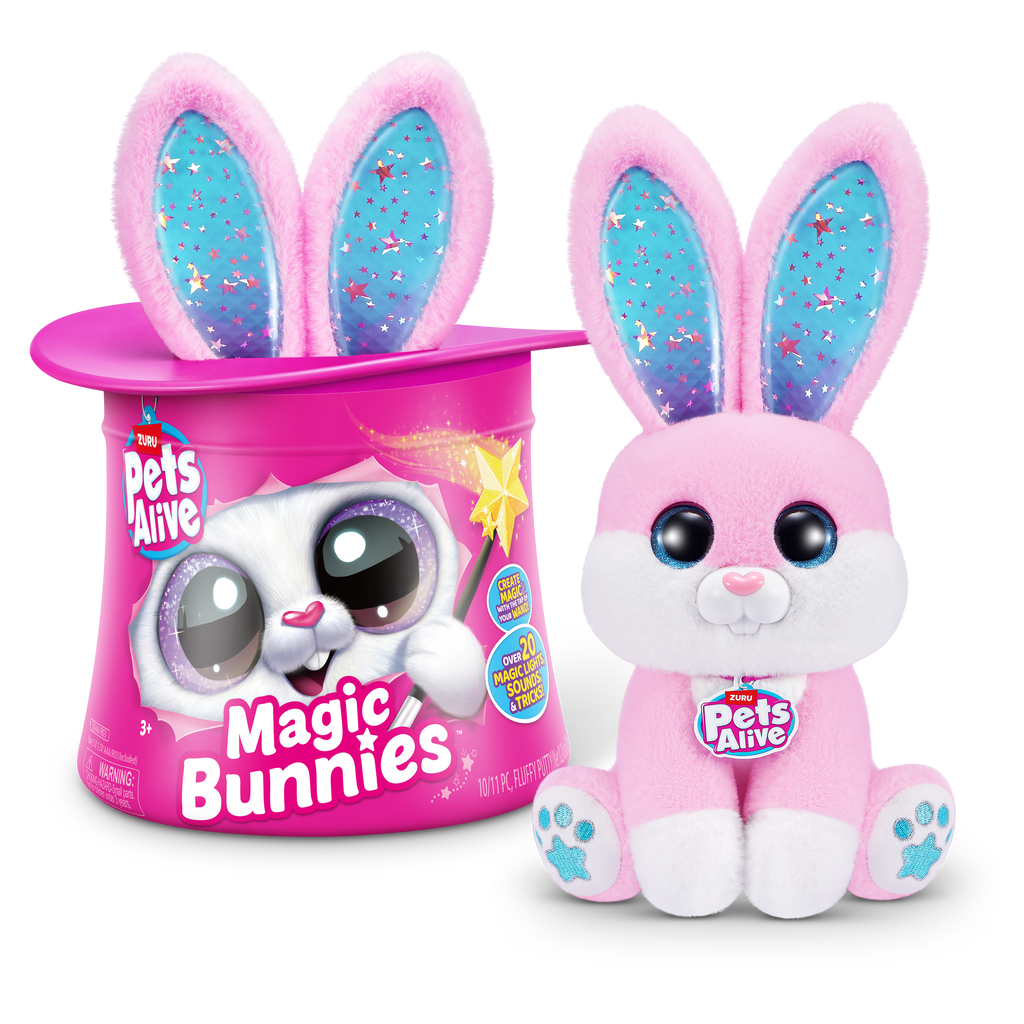 Thistle Pets Alive Magic Bunnies 9549 by ZURU Toyzoona 9549A_PETS_ALIVE_MAGIC_BUNNIES_OOP_3B.png Dolls and Accessories