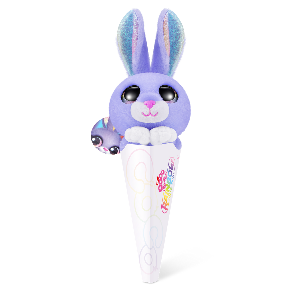 Light Gray Zuru Coco Cones Rainbow Collection 9631Sq1 Toyzoona 9631D-COCO_CONES-RAINBOW_Flashy_Front_of_pack_03.png Dolls and Accessories