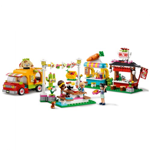 Light Gray Lego 41701 Street Food Market THE DREAM FACTORY 9.jpg Building Sets and Construction Toys