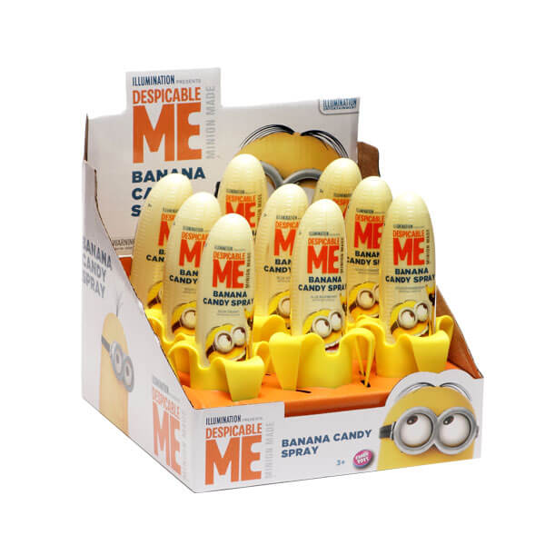 Gray Candy Toy Minions Banana Spray Ct0612 HALSON ENTERPRISE CANDY_TOYS_MINIONS_BANANA_SPRAY.jpg Candy
