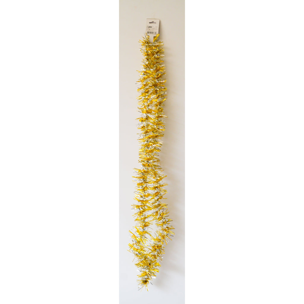 Light Gray Gold Silver Garland Christmas Decor Toyzoona CR106.jpg Seasonal