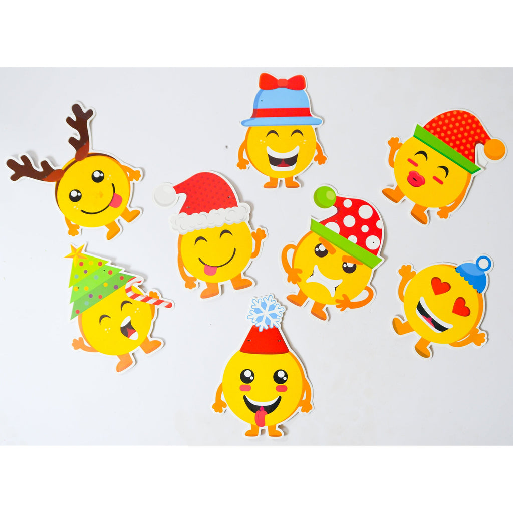 Lavender Emoji Banner Decor Toyzoona CR126.jpg Seasonal