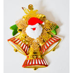 Light Gray Christmas Bells Gold Christmas Decor Toyzoona CR127.jpg Seasonal