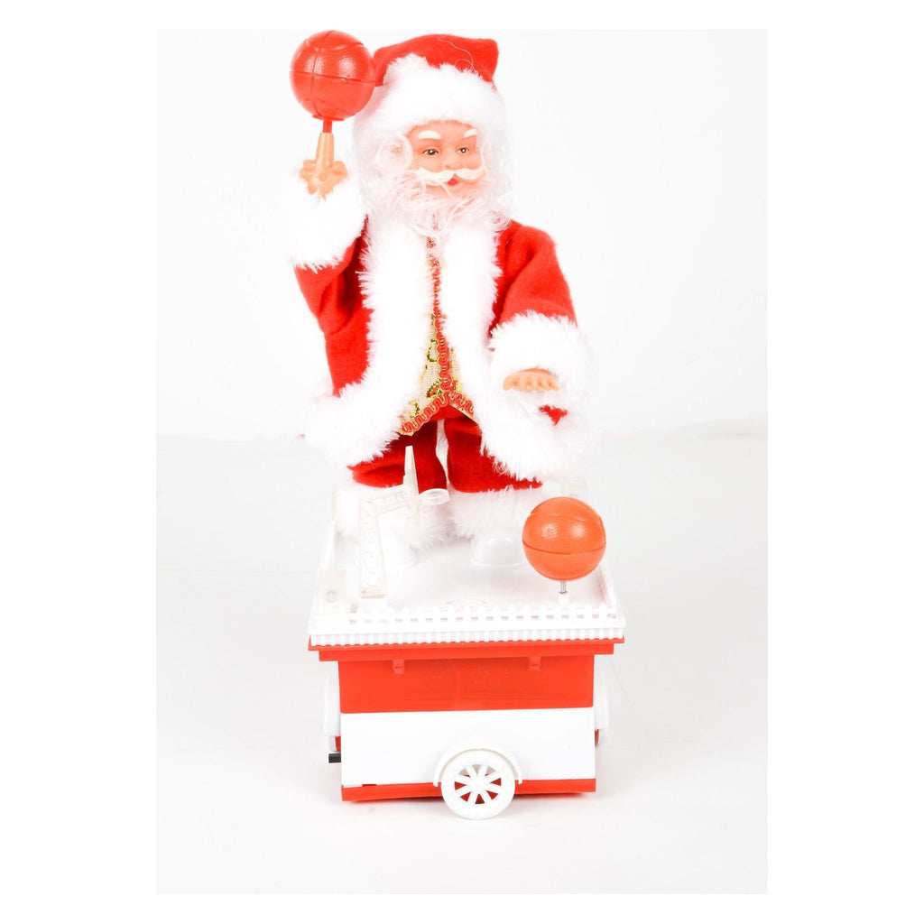 White Smoke Santa on Platform Christmas Decor Toyzoona DSC_4667.jpg Seasonal