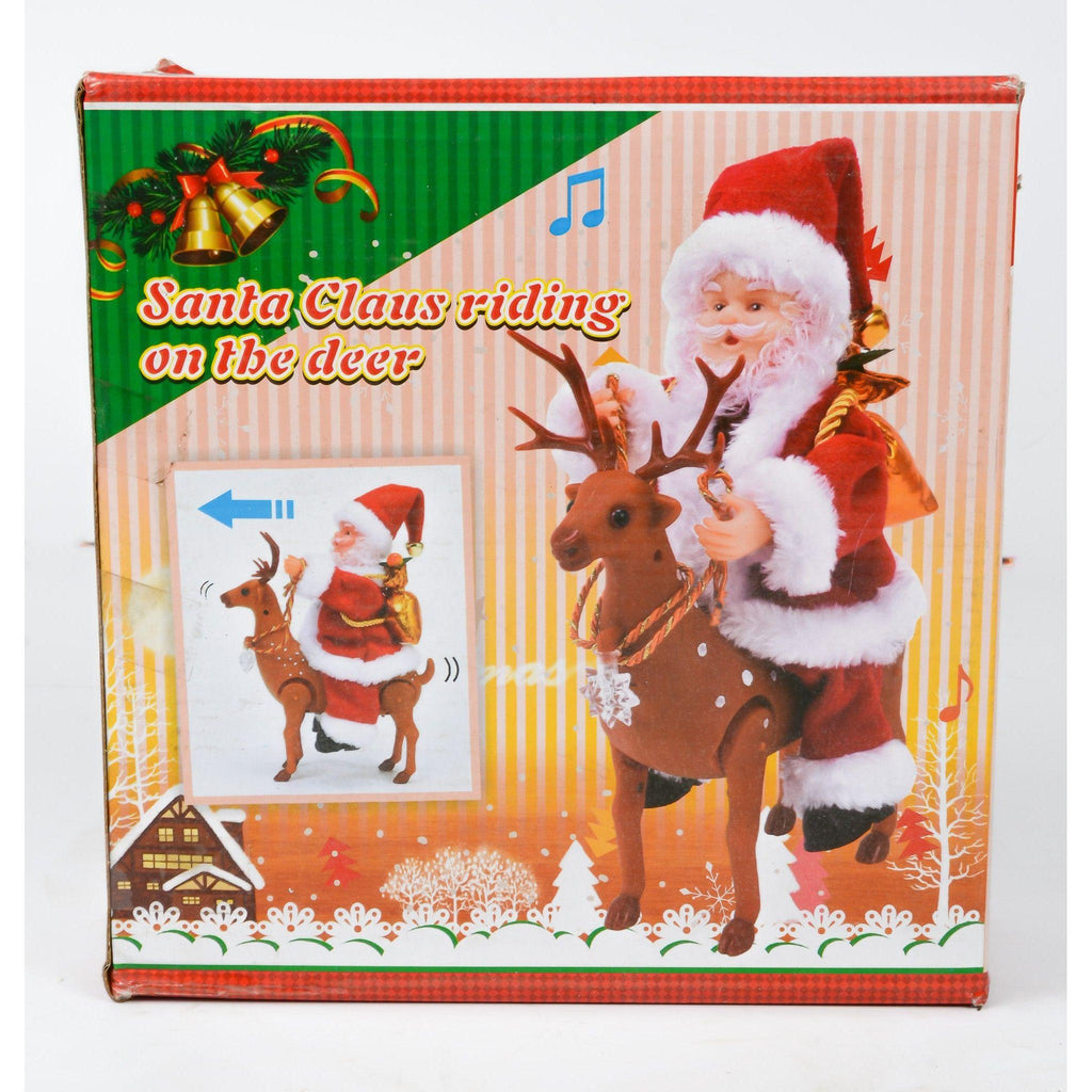 Light Gray Santa on Reindeer Christmas Decor Toyzoona DSC_4698.jpg Seasonal