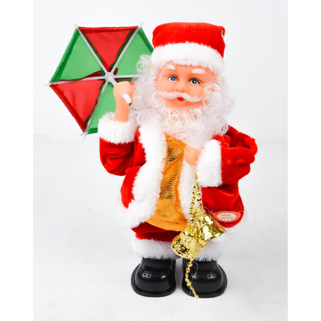 Beige Santa with Umbrella Christmas Decor Toyzoona DSC_4716.jpg