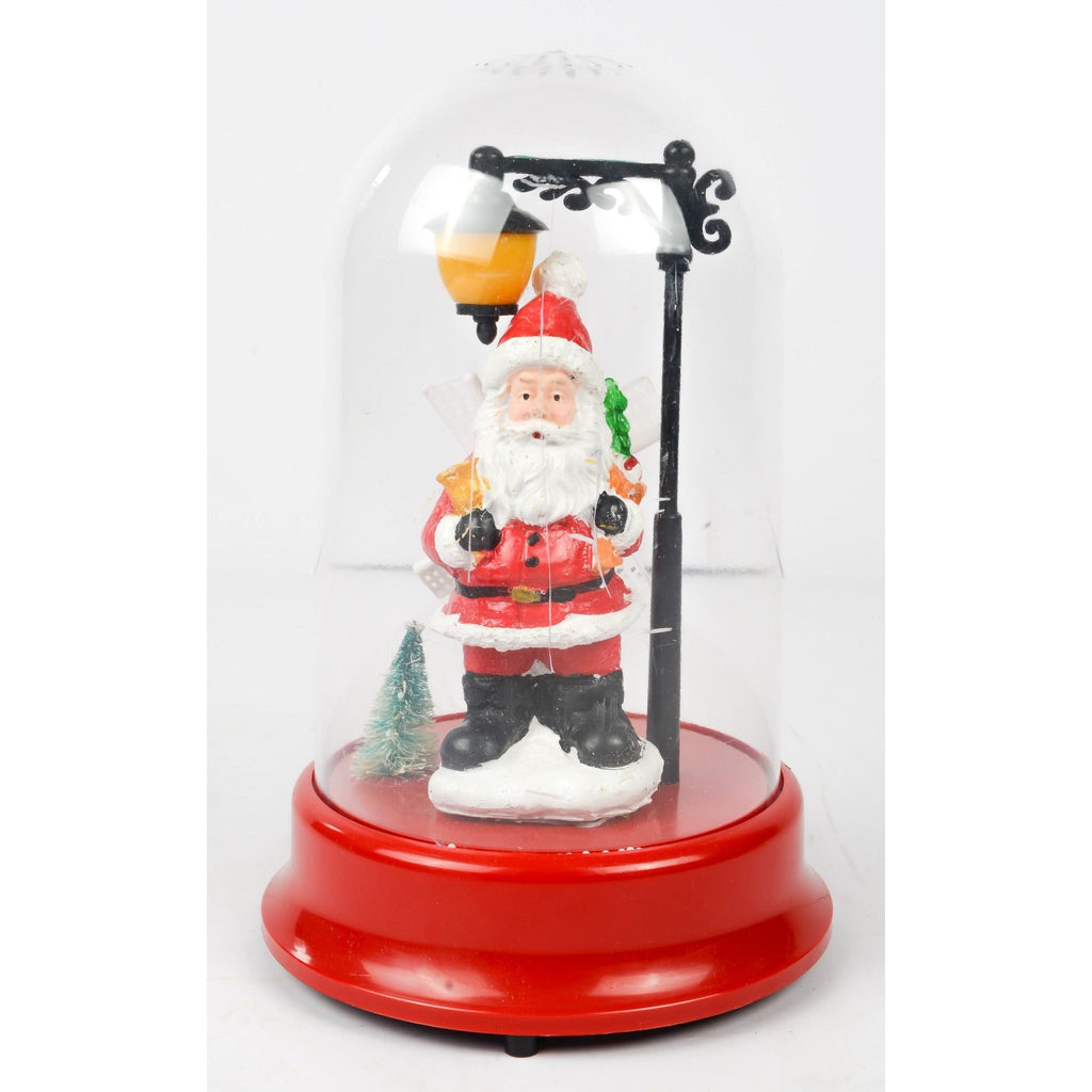 Brown Santa Snow Globe Christmas Decor Toyzoona DSC_4723.jpg Seasonal