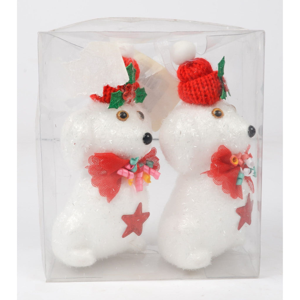Light Gray White Dog Santa Christmas Decor 190302 Toyzoona DSC_4734.jpg Seasonal