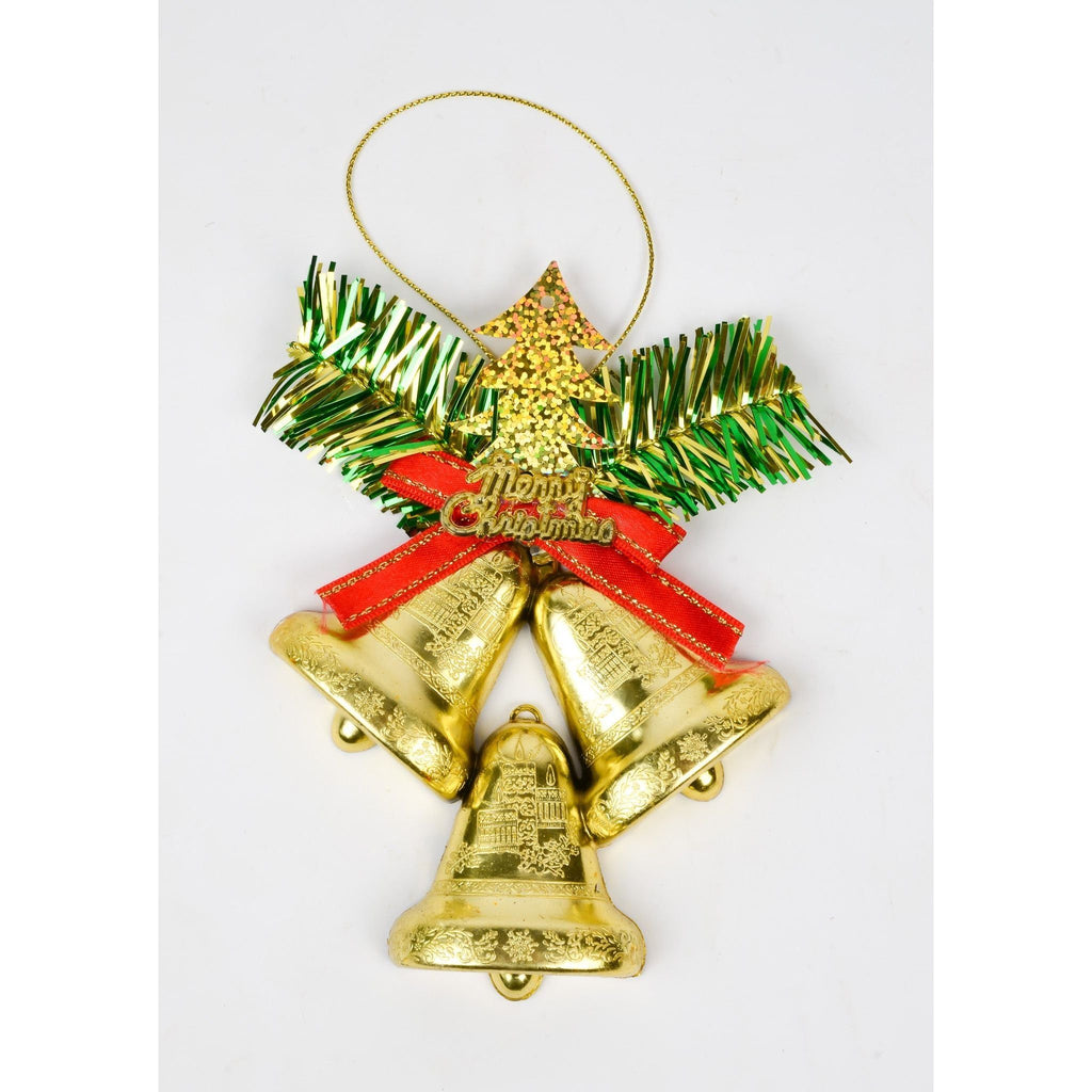 Beige Gold Bell Hanger Christmas Decor 19W179 Toyzoona DSC_4779.jpg Seasonal