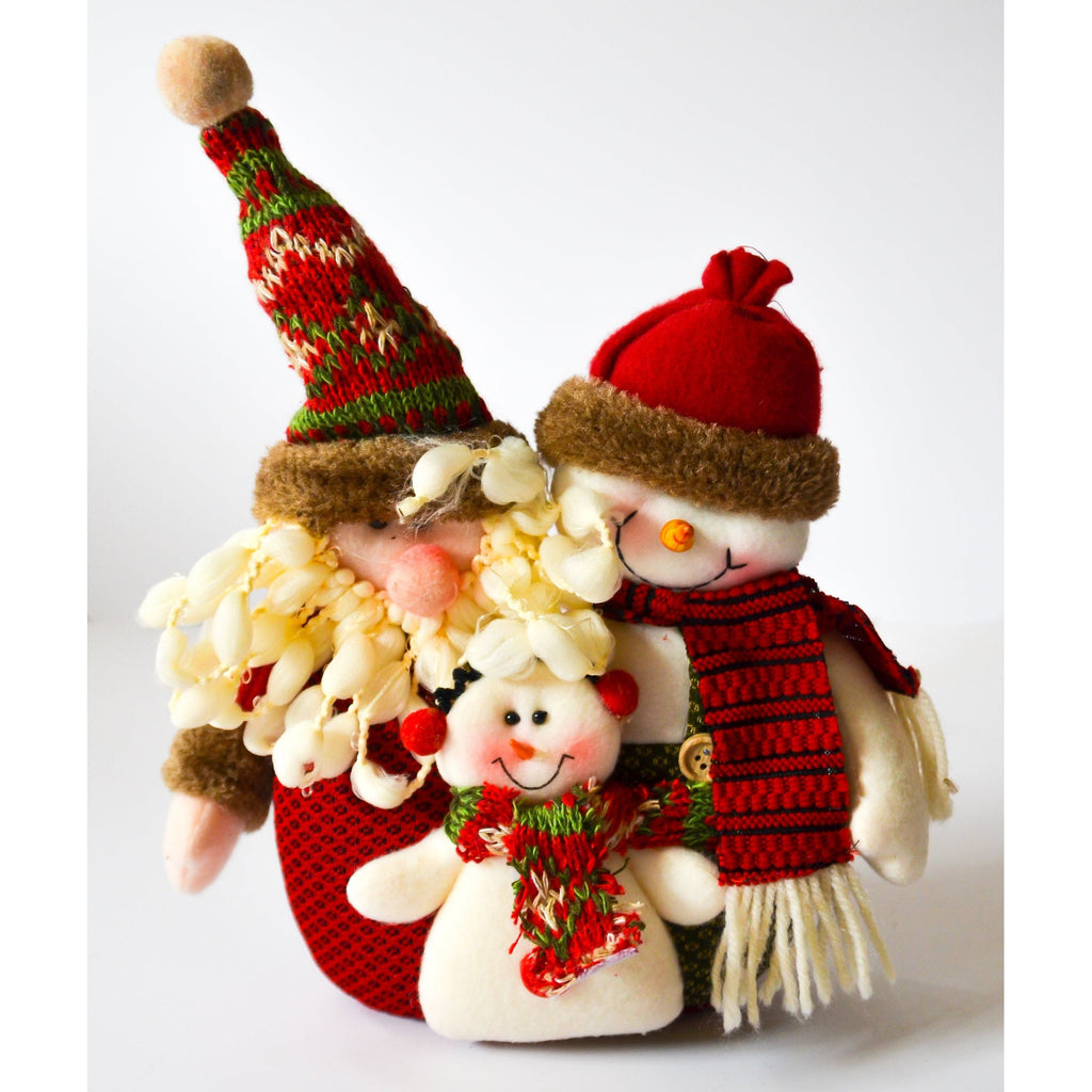 Antique White Santa with Snowman Christmas Decor Toyzoona DSC_4812.jpg Seasonal