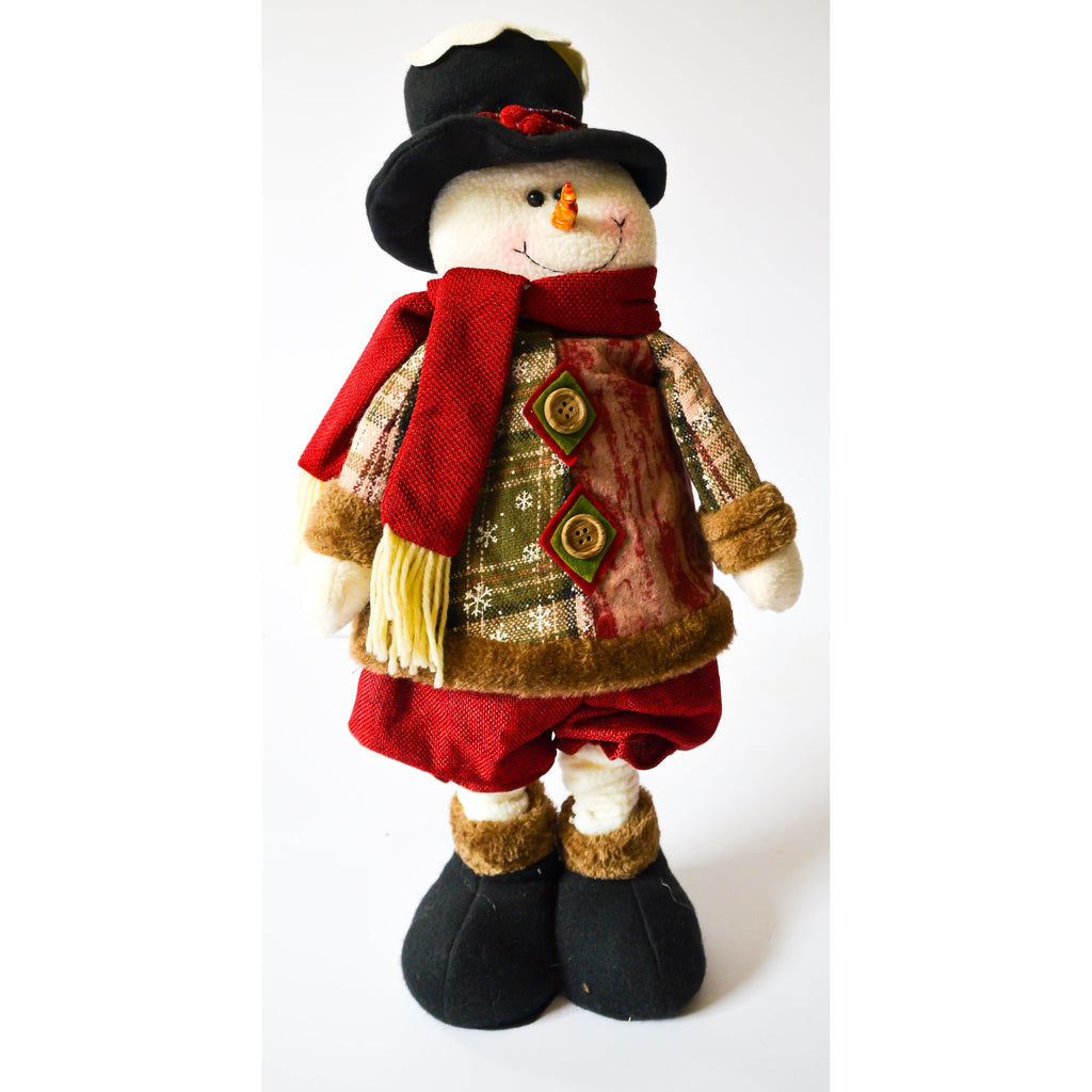 Beige Snowman and Shorts Scarf Christmas Decor Toyzoona DSC_4824.jpg Seasonal