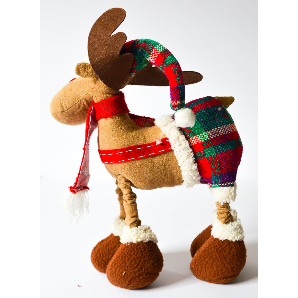 Dark Slate Gray Moose with Hat Christmas Decor Toyzoona DSC_4834.jpg Seasonal