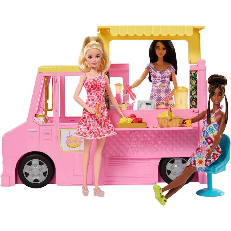 Pale Violet Red Barbie Lemonade Truck and Accessories – Refreshing role-play business fun HALSON ENTERPRISE HPL71_0.jpg Dolls and Accessories