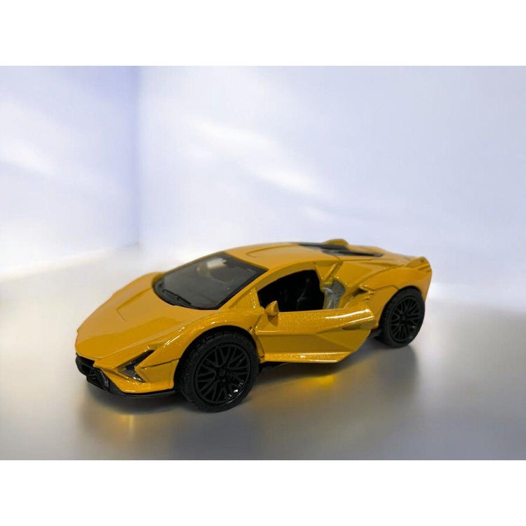 Light Gray Die Cast Lamborghini Sian Yellow 12cm HALSON ENTERPRISE IMG_4662-Photoroom.jpg Vehicles and Remote Control Toys