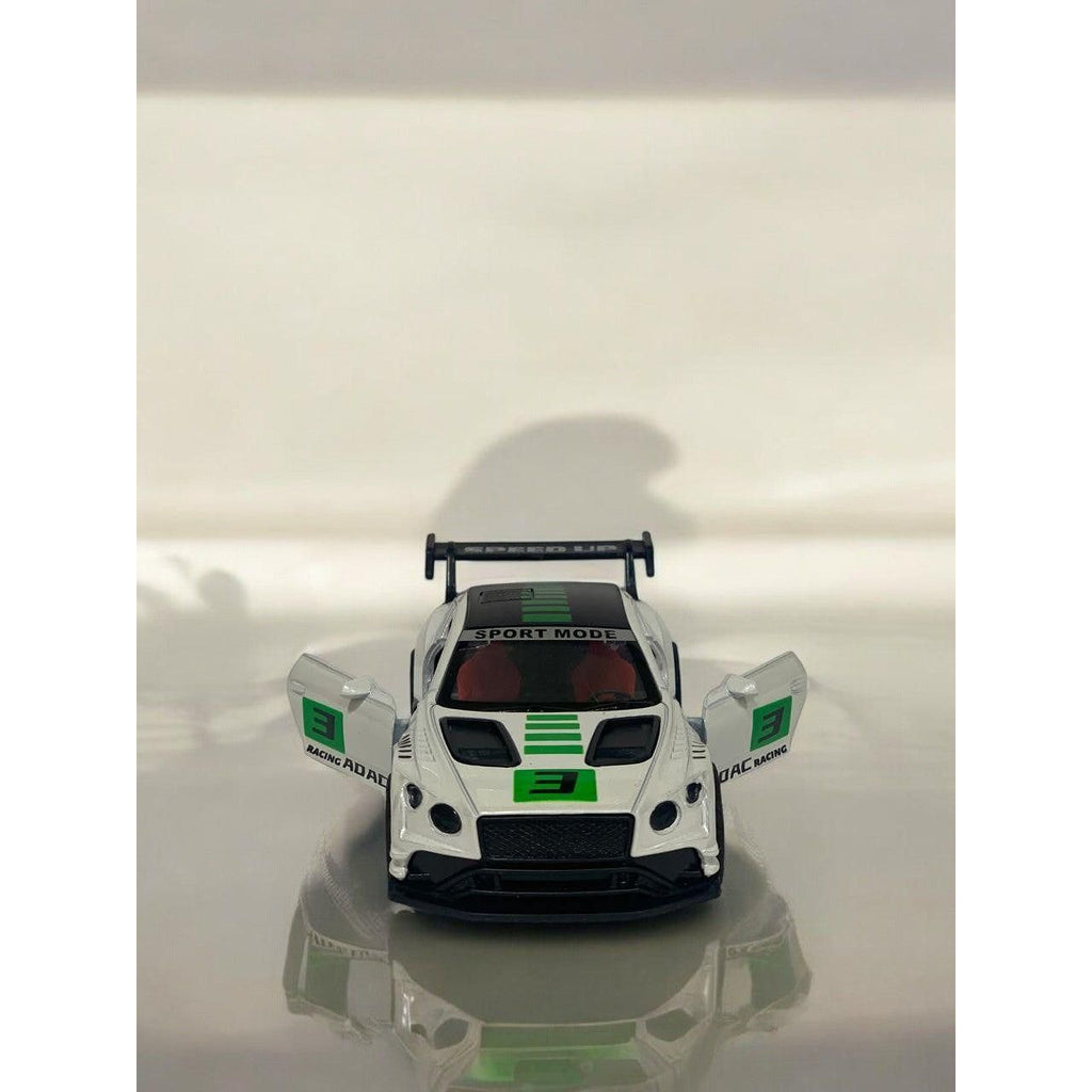 Gray Die Cast Bentley Racing White Gold 12cm HALSON ENTERPRISE IMG_4878-Photoroom.jpg Vehicles and Remote Control Toys