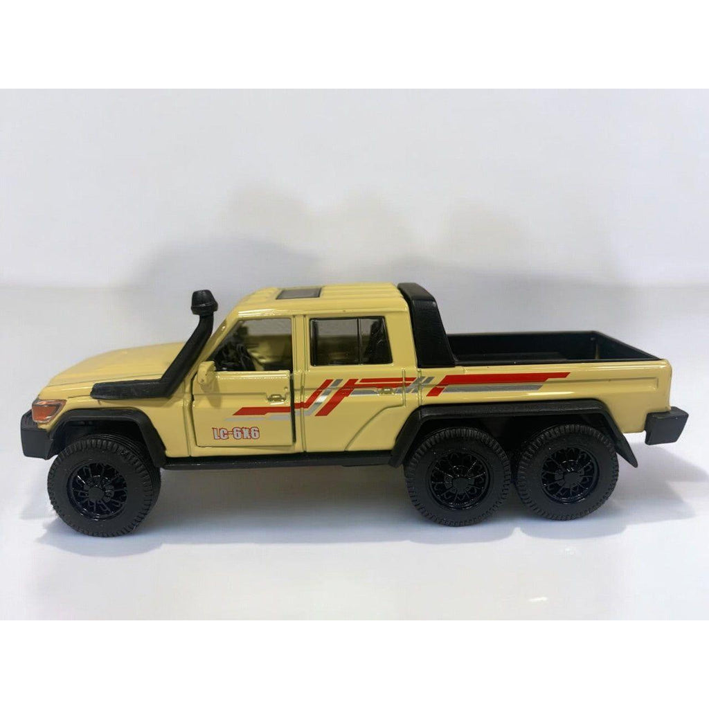 Light Gray Die Cast Landcruiser 70 6x6 Cream 15cm HALSON ENTERPRISE IMG_4954-Photoroom.jpg Vehicles and Remote Control Toys