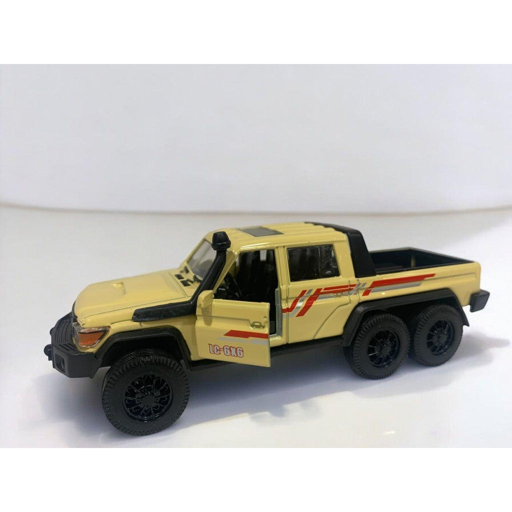 Light Gray Die Cast Landcruiser 70 6x6 Cream 15cm HALSON ENTERPRISE IMG_4955-Photoroom.jpg Vehicles and Remote Control Toys