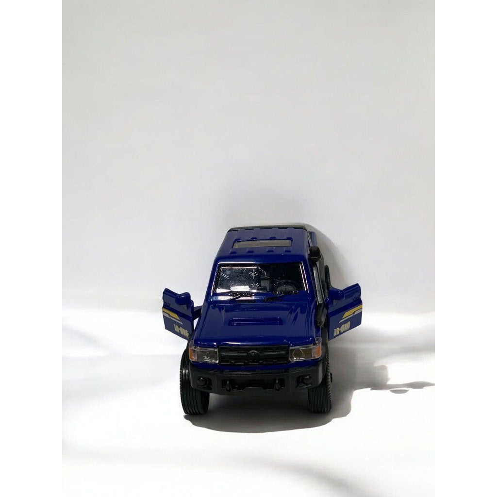 Light Gray Die Cast Landcruiser 70 6x6 Blue 15cm HALSON ENTERPRISE IMG_4965-Photoroom.jpg Vehicles and Remote Control Toys