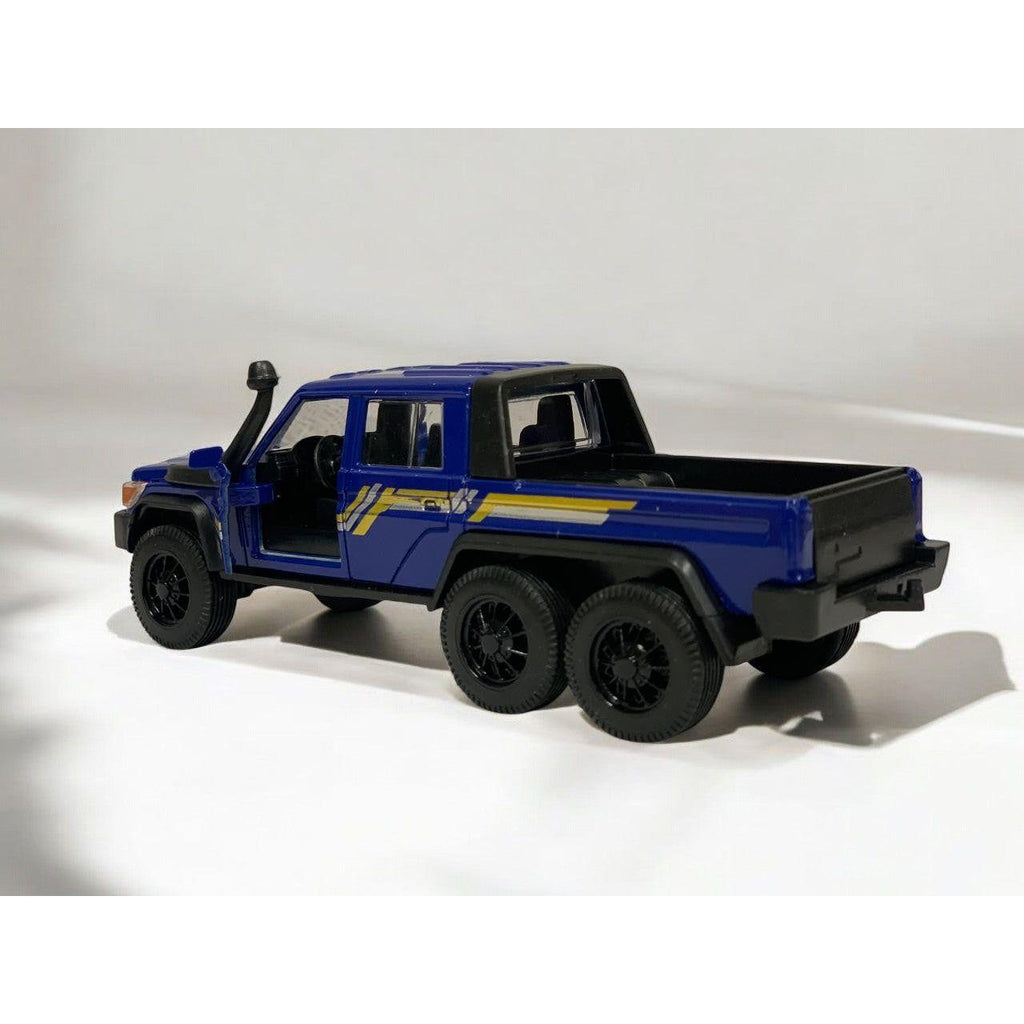 Light Gray Die Cast Landcruiser 70 6x6 Blue 15cm HALSON ENTERPRISE IMG_4966-Photoroom.jpg Vehicles and Remote Control Toys