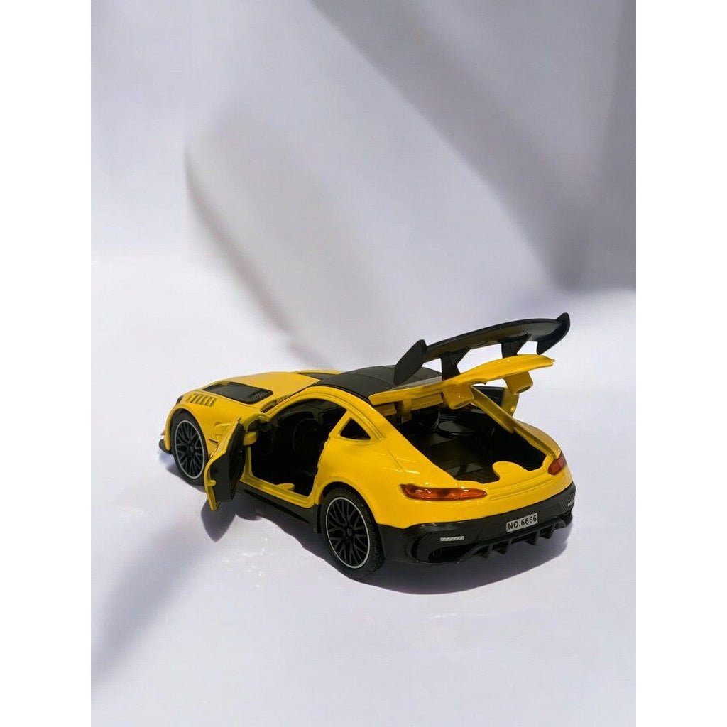Light Gray Die Cast SLS Mercedes Yellow 15cm HALSON ENTERPRISE IMG_5332-Photoroom.jpg Vehicles and Remote Control Toys