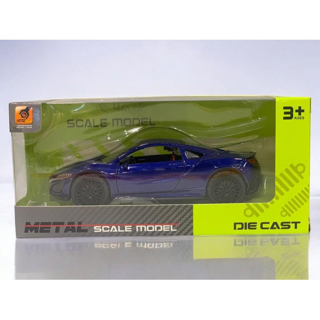 Light Gray Die Cast Honda NSX Blue 12cm HALSON ENTERPRISE IMG_5592-Photoroom.jpg Vehicles and Remote Control Toys