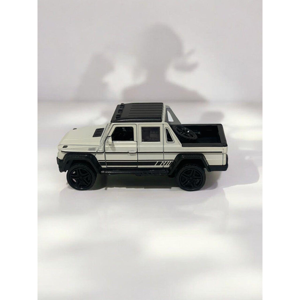Light Gray Die Cast Mercedes Pick Up White 12cm HALSON ENTERPRISE IMG_5598-Photoroom.jpg Vehicles and Remote Control Toys