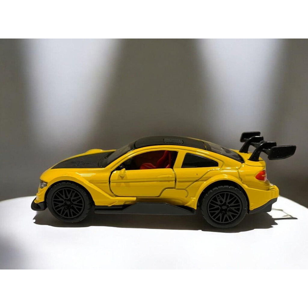 Dim Gray Die Cast BMW Yellow With Wing 12cm HALSON ENTERPRISE IMG_6621-Photoroom.jpg Vehicles and Remote Control Toys