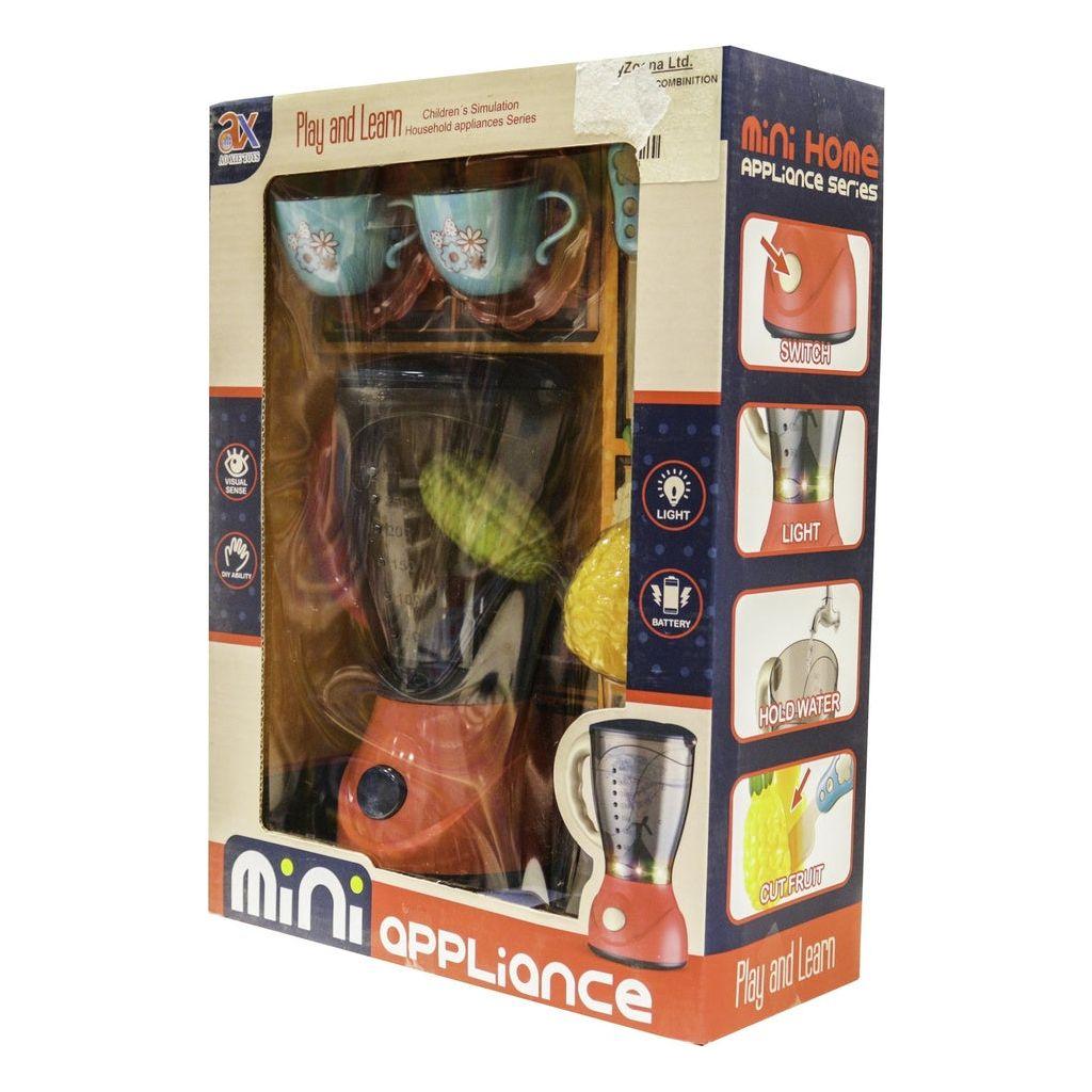 Dark Olive Green Mini Home Appliance with Fruits Toyzoona JuiceMachineCombinition.jpg Dolls and Playsets