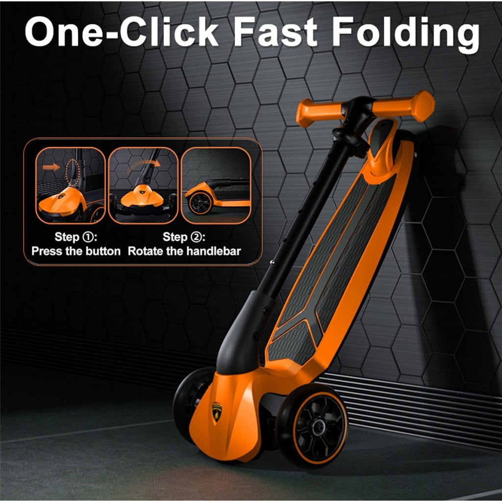 Black Lamborghini Scootie L3 Small Orange – Fun Ride-On Toy HALSON ENTERPRISE L3_orange_1.jpg Outdoor and Active Play