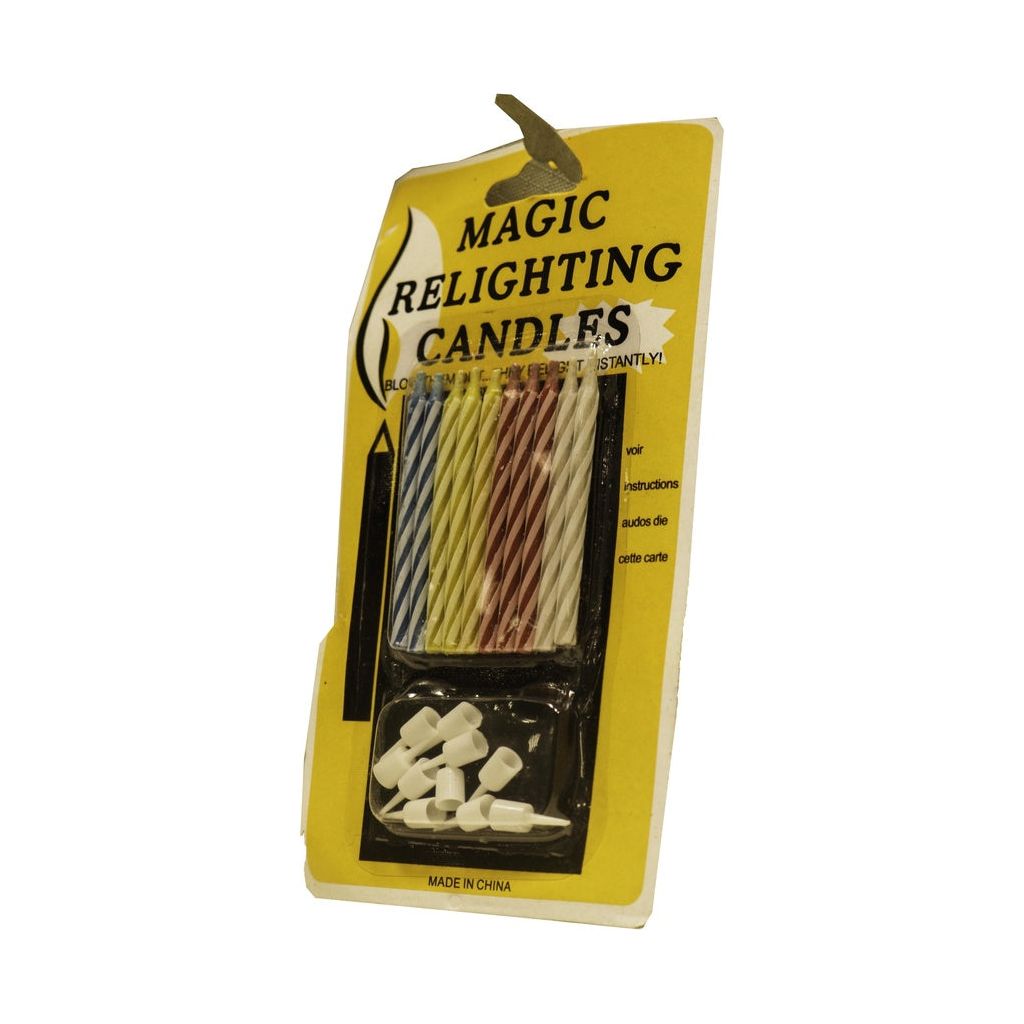 Goldenrod Magic Relighting Candles Toyzoona MagicRelightingCandles.jpg