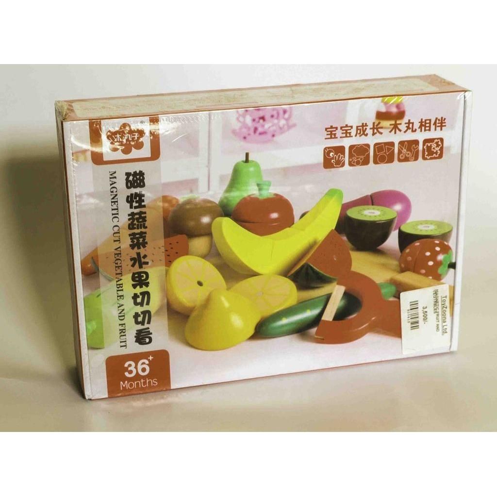 Gray Magnetic Fruit And Vegtables – Slice, Stick, and Learn Toyzoona MagneticFruitAndVegtables_1.jpg Educational