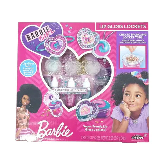 Barbie lip gloss maker sales