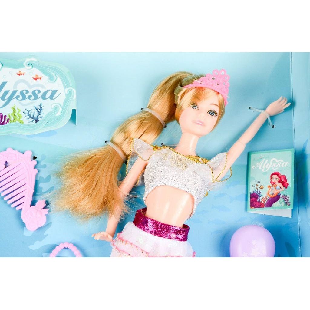 Light Gray Mermaid Alyssa HALSON ENTERPRISE MermaidAlyssa_1.jpg Dolls and Playsets
