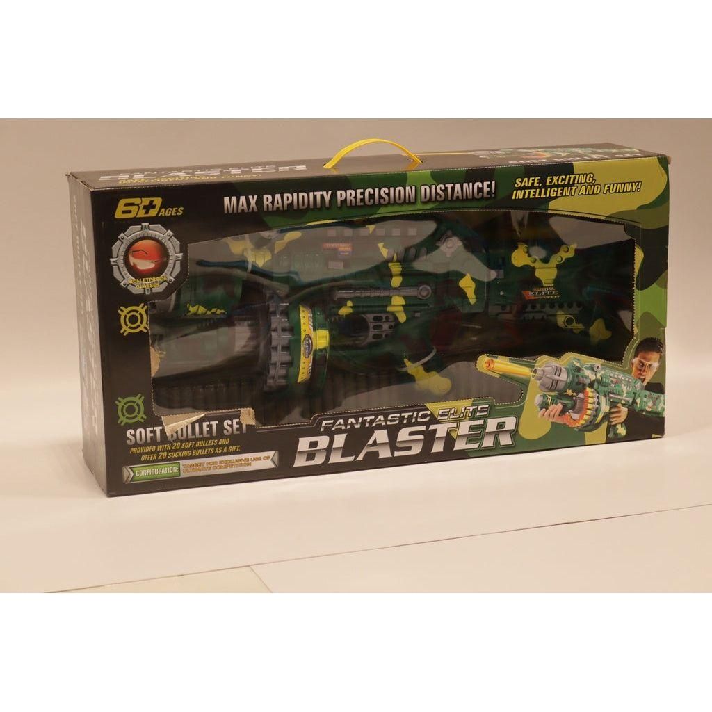 Gray Military Gun Blaster - Heavy Duty Battle Toy Toyzoona MilitaryBlusterGun.jpg Battling Toys