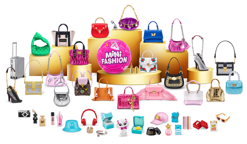Light Gray 5 Surprise Mini Fashion Series 2 Capsule 77349 By ZURU Toyzoona NEW_77349_5_SURPRISE-MINI_FASHION-SERIES_2.jpg Pretend Play and Play Sets