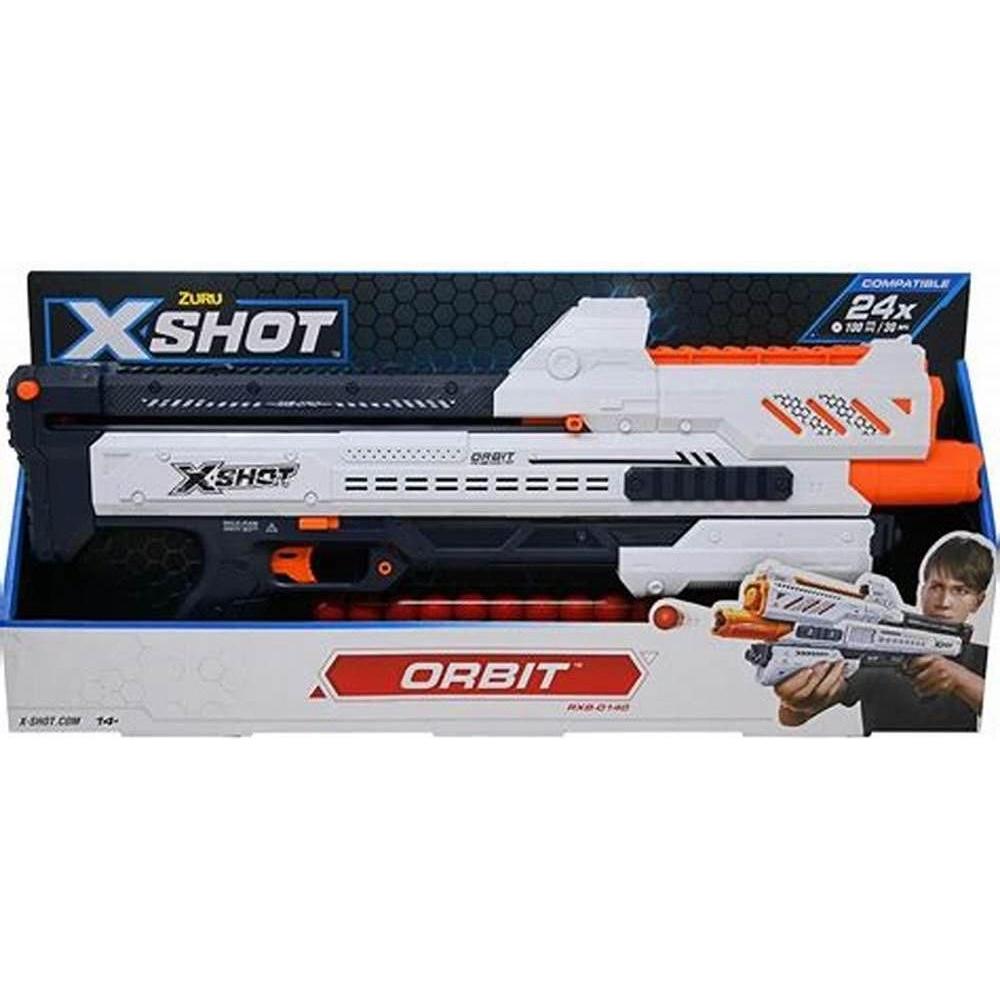 Dark Slate Gray Zuru X Shot Dart Ball Orbit 36281 - Dual Ammo Blaster HALSON ENTERPRISE OIP_1_7a9e424f-6e44-4670-af21-f257a5448e6b.jpg Battling Toys