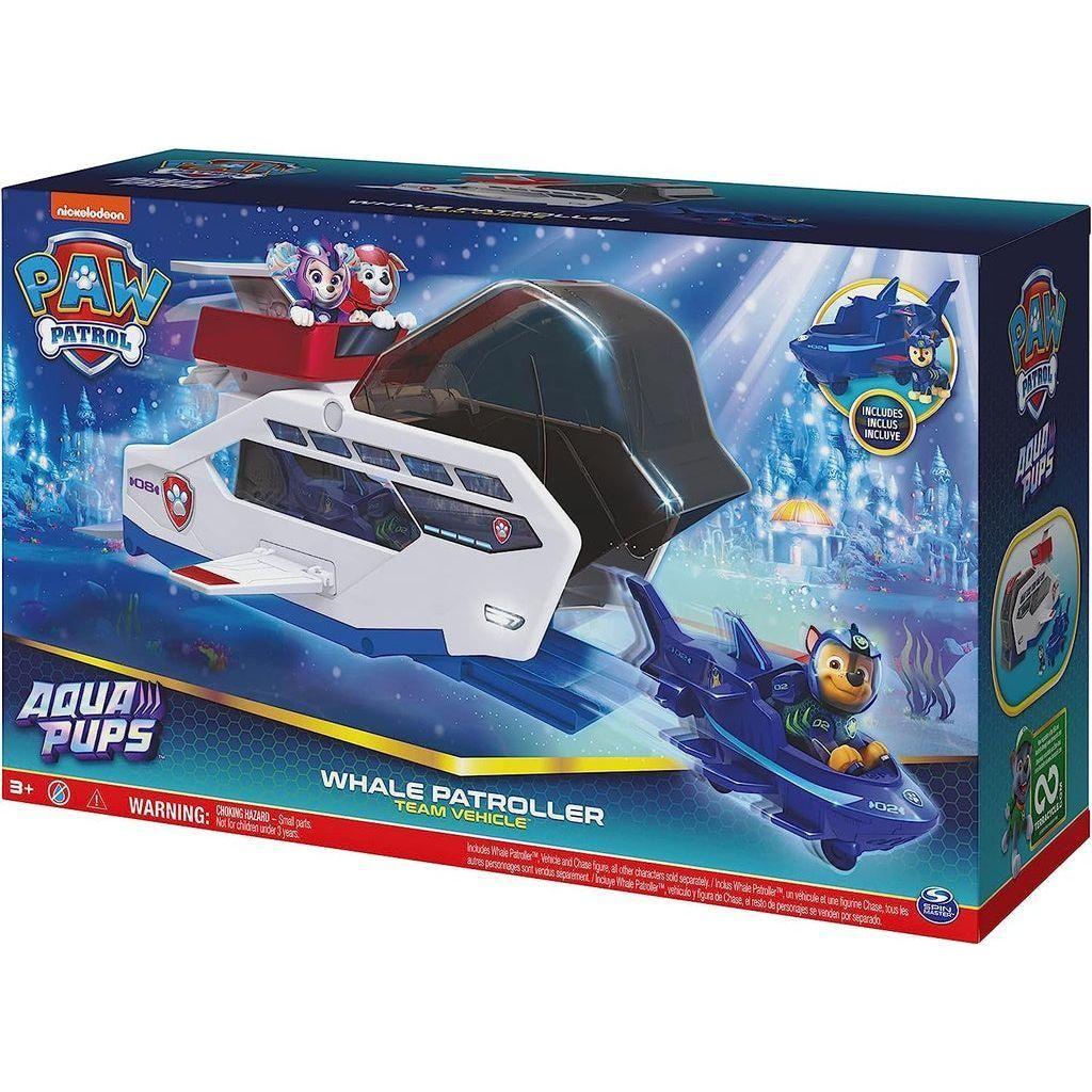 Dark Slate Blue Paw Patrol Aqua Pup Whale Patroller Online Purchase PawPatrolAquaPupWhalePatrollerTeam_5.jpg Pretend Play and Play Sets