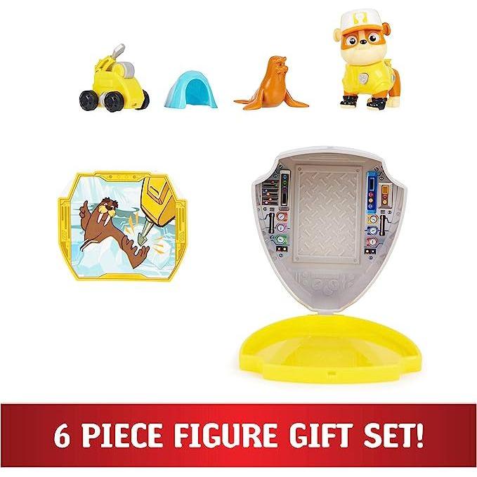 Light Gray Rescue Missions Ahead with Paw Patrol Rubble and Drone Online Purchase PawPatrolRubbleActFigureWithDrone.jpg Pretend Play and Play Sets