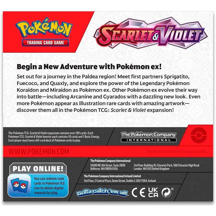 Lavender Pokemon Scarlet and Violet Trading Card Per Pack – Explore Rare Pokémon Toyzoona PokemonScarletandVioletTradingCard_1.jpg Collectible Trading Cards
