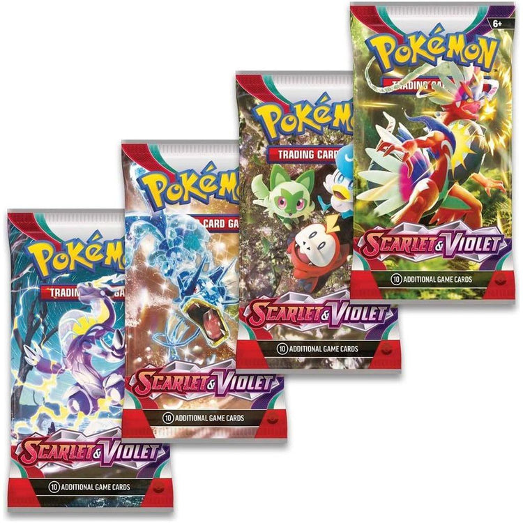 Gray Pokemon Scarlet and Violet Trading Card Per Pack – Explore Rare Pokémon Toyzoona PokemonScarletandVioletTradingCard_2.jpg Collectible Trading Cards