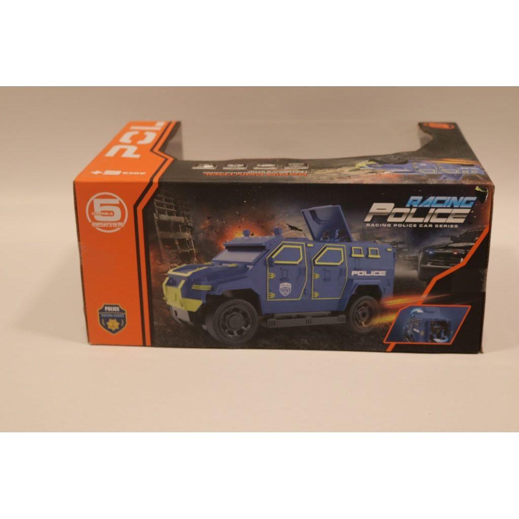 Tan Police Explosion Car 666 710Ra Toyzoona PoliceExplosionCar666710Ra_1.jpg Vehicle and Remote Control