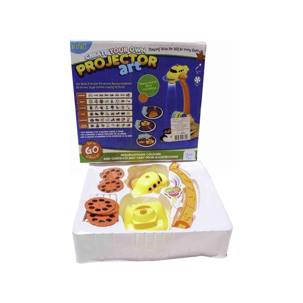Gray Projector Art Toyzoona ProjectorArt_2.jpg Stationary, Arts and Crafts