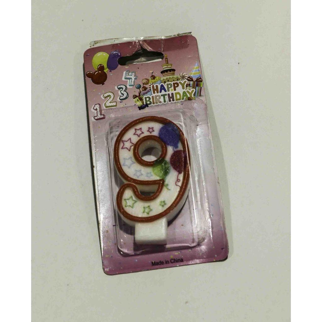 Gray Q12 Candle Number Toyzoona Q12CandleNumber.jpg Gift, Party Goods & Wrapping Paper