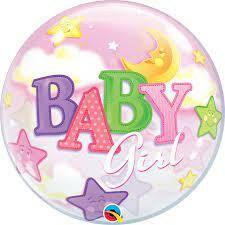 Misty Rose Qualatex Baby Girl Moon 23598 Balloon Toyzoona QualatexBabyGirlMoon23598Balloon.jpg Gift, Party Goods & Wrapping Paper