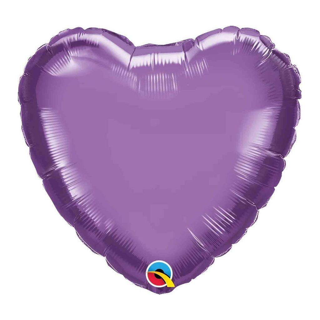 Light Slate Gray Qualatex Chrome Heart 90048 Balloon Toyzoona QualatexChromeHeart90048Balloon.jpg Gift, Party Goods & Wrapping Paper