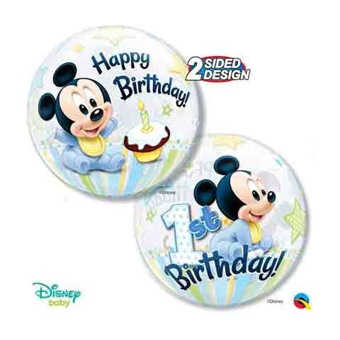 Light Gray Qualatex Disney Micky Bday 12864 Balloon Toyzoona QualatexDisneyMickyBday12864Balloon.jpg Gift, Party Goods & Wrapping Paper