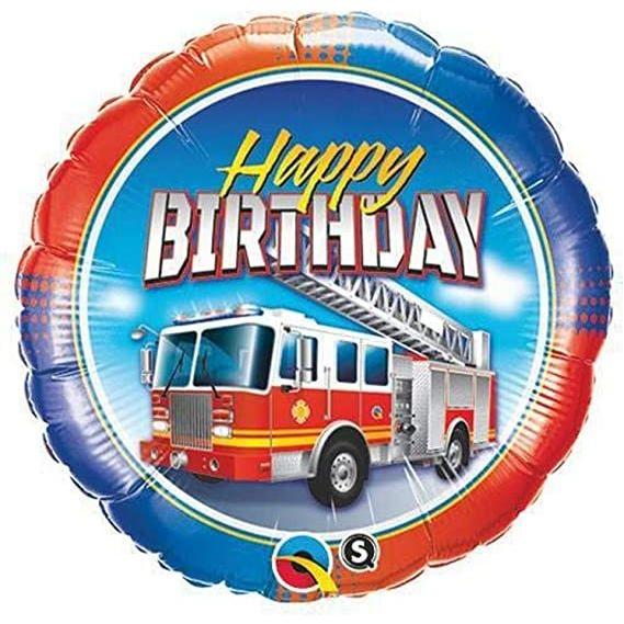 Dark Cyan Qualatex Fire Engine Bday 41686 Balloon Toyzoona QualatexFireEngineBday41686Balloon.jpg Gift, Party Goods & Wrapping Paper