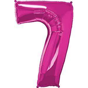 Medium Violet Red Qualatex No 7 Pink 30589 Balloon Toyzoona QualatexNo7Pink30589Balloon_1.jpg Gift, Party Goods & Wrapping Paper